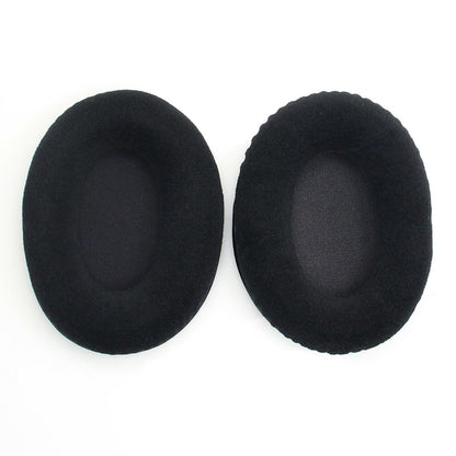 2 PCS For Kingston KHX-HSCP / HyperX Cloud II Headphone Cushion Flannel Black Net Sponge Cover Earmuffs Replacement Earpads - Earmuff & Pad by buy2fix | Online Shopping UK | buy2fix