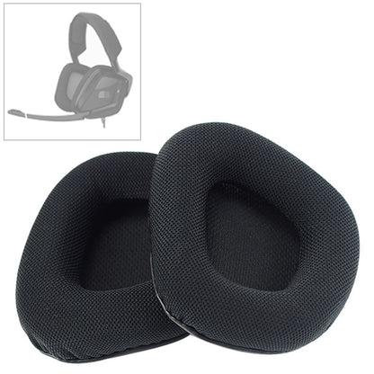 2 Pairs For Corsair Void RGB Pro Headphone Cushion Mesh Cloth Cover Earmuffs Replacement Earpads - Earmuff & Pad by buy2fix | Online Shopping UK | buy2fix