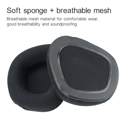 2 Pairs For Corsair Void RGB Pro Headphone Cushion Mesh Cloth Cover Earmuffs Replacement Earpads - Earmuff & Pad by buy2fix | Online Shopping UK | buy2fix