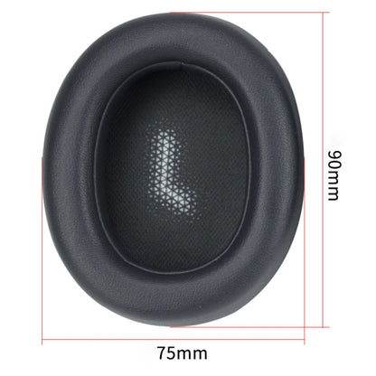 For JBL Everest Elite 750NC Headphones Imitation Leather + Foam Soft Earphone Protective Cover Earmuffs, One Pair(Blue) - Earmuff & Pad by buy2fix | Online Shopping UK | buy2fix