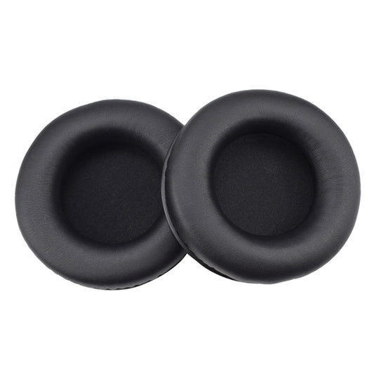 2pcs For JBL E50BT / Cuffie Synchros S500 & S700 Headphones Imitation Leather + Foam Soft Earphone Protective Cover Earmuffs(Black) - Earmuff & Pad by buy2fix | Online Shopping UK | buy2fix