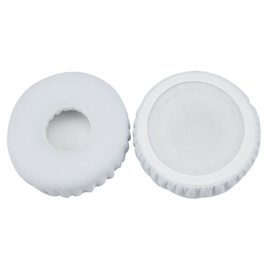 2pcs For JBL E40BT / T450 Headphones Imitation Leather + Foam Soft Earphone Protective Cover Earmuffs(White) - Earmuff & Pad by buy2fix | Online Shopping UK | buy2fix