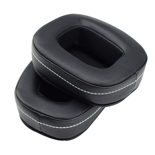 2 PCS For DENON AH-D600 / AH-D7100 Soft Sponge Earphone Protective Cover Earmuffs(Black White) - Earmuff & Pad by buy2fix | Online Shopping UK | buy2fix