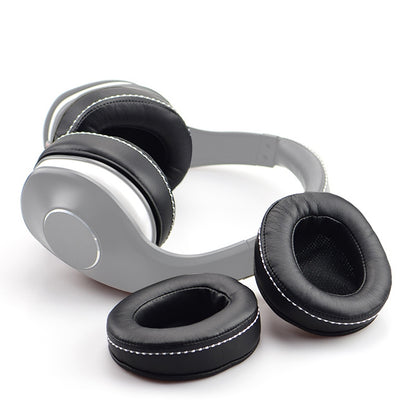 2 PCS For DENON AH-D600 / AH-D7100 Soft Sponge Earphone Protective Cover Earmuffs(Black White) - Earmuff & Pad by buy2fix | Online Shopping UK | buy2fix