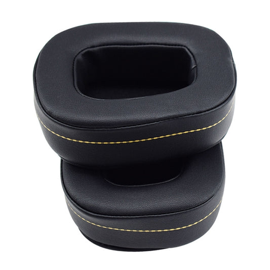 2 PCS For DENON AH-D600 / AH-D7100 Soft Sponge Earphone Protective Cover Earmuffs(Black Brown) - Earmuff & Pad by buy2fix | Online Shopping UK | buy2fix