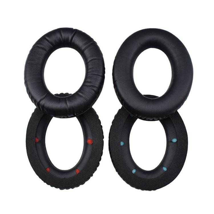 2 PCS For Kingston Hyper X Cloud Revolver S Soft Sponge Earphone Protective Cover Earmuffs (Blue) - Earmuff & Pad by buy2fix | Online Shopping UK | buy2fix