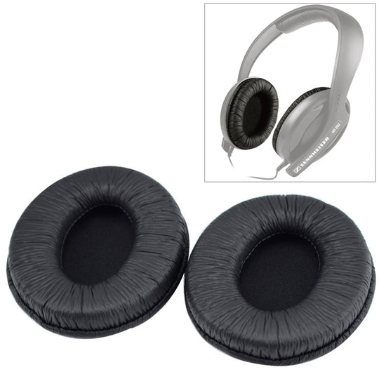 2 pièces pour Sennheiser HD202/HD212/HD437/HD447/HD457/HD497 casque coussin éponge couverture cache-oreilles remplacement oreillettes