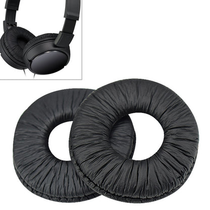 2pcs Sponge Headphone Protective Case for Sony MDR-ZX110 / ZX100 / ZX300 / V150 / V300(Black) - Earmuff & Pad by buy2fix | Online Shopping UK | buy2fix