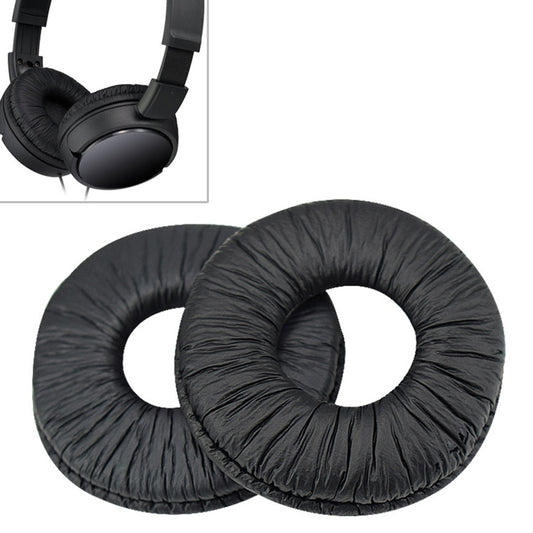 2pcs Sponge Headphone Protective Case for Sony MDR-ZX110 / ZX100 / ZX300 / V150 / V300(Black) - Earmuff & Pad by buy2fix | Online Shopping UK | buy2fix