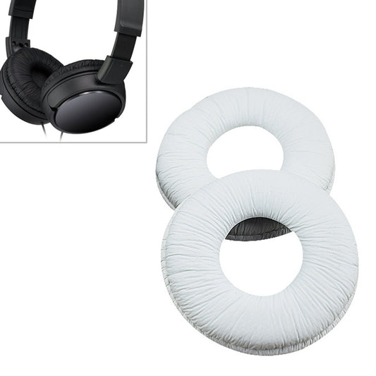 2pcs Sponge Headphone Protective Case for Sony MDR-ZX110 / ZX100 / ZX300 / V150 / V300(White) - Earmuff & Pad by buy2fix | Online Shopping UK | buy2fix