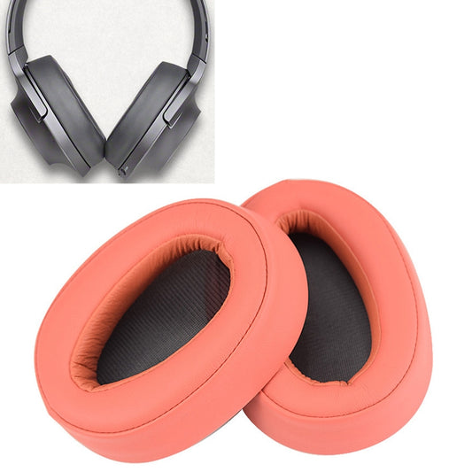 2pcs Sponge Headphone Protective Case for Sony MDR-100ABN / WH-H900N(Twilight red) - Earmuff & Pad by buy2fix | Online Shopping UK | buy2fix