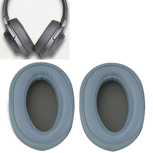 2pcs Sponge Headphone Protective Case for Sony MDR-100ABN / WH-H900N(Blue) - Earmuff & Pad by buy2fix | Online Shopping UK | buy2fix