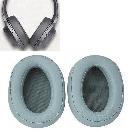 2pcs Sponge Headphone Protective Case for Sony MDR-100ABN / WH-H900N(Mint Green) - Earmuff & Pad by buy2fix | Online Shopping UK | buy2fix