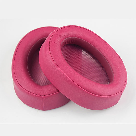 2pcs Sponge Headphone Protective Case for Sony MDR-100ABN / WH-H900N(Rose Red) - Earmuff & Pad by buy2fix | Online Shopping UK | buy2fix