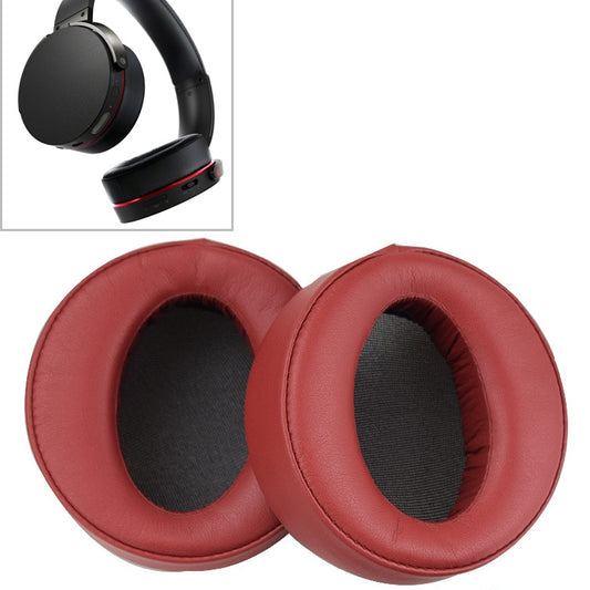 2pcs Sponge Headphone Protective Case for Sony MDR-XB950BT / MDR-XB950B1(Red) - Earmuff & Pad by buy2fix | Online Shopping UK | buy2fix
