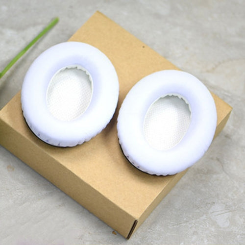 1 Pair Soft Earmuff Headphone Jacket with White Padded Cotton for BOSE QC2 / QC15 / AE2 / QC25 / QC35(White) - Earmuff & Pad by buy2fix | Online Shopping UK | buy2fix