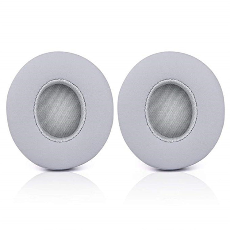 1 Pair Soft Sponge Earmuff Headphone Jacket for Beats Solo 2.0 / 3.0, Bluetooth Version(Grey) - Earmuff & Pad by buy2fix | Online Shopping UK | buy2fix