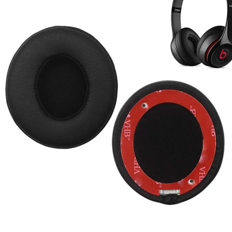1 Pair Soft Sponge Earmuff Headphone Jacket for Beats Solo 2.0 / 3.0, Bluetooth Version(Grey) - Earmuff & Pad by buy2fix | Online Shopping UK | buy2fix