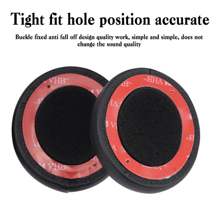1 Pair Soft Sponge Earmuff Headphone Jacket for Beats Solo 2.0 / 3.0, Bluetooth Version(Grey) - Earmuff & Pad by buy2fix | Online Shopping UK | buy2fix