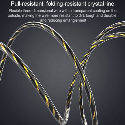 D12 1.2m Wired In Ear 3.5mm Interface Stereo Wire-Controlled HIFI Earphones Dual-motion Loop Running Game Music Headset With Packaging(Black) by buy2fix