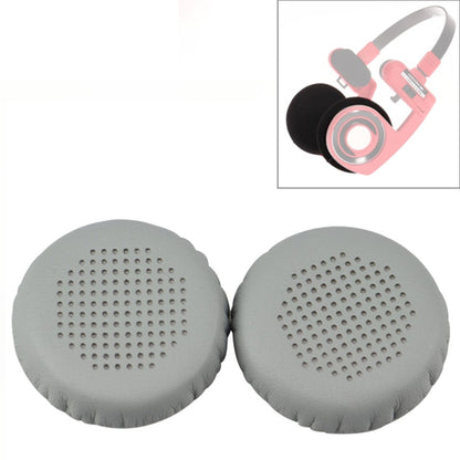 2 PCS For KOSS PP / SP Perforated Ventilation Version Protein Leather Cover Headphone Protective Cover Earmuffs (Grey) - Earmuff & Pad by buy2fix | Online Shopping UK | buy2fix