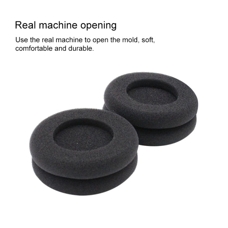 2 PCS For KOSS PP / SP Perforated Ventilation Version Protein Leather Cover Headphone Protective Cover Earmuffs (Grey) - Earmuff & Pad by buy2fix | Online Shopping UK | buy2fix