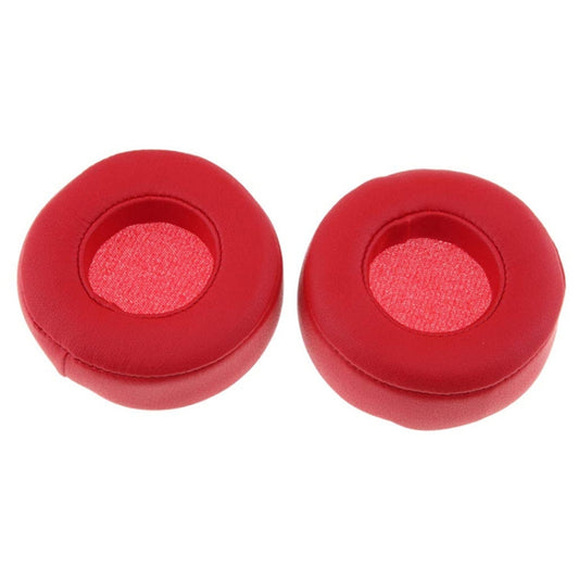 2 PCS For Beats Studio Mixr Headphone Protective Leather Cover Sponge Earmuffs (Red) - Earmuff & Pad by buy2fix | Online Shopping UK | buy2fix