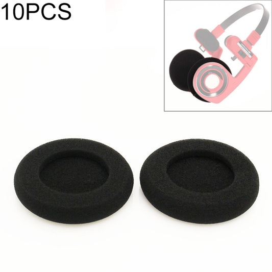 10 PCS For KOSS PP / SP Headphone Protective Cover Sponge Earmuffs - Earmuff & Pad by buy2fix | Online Shopping UK | buy2fix