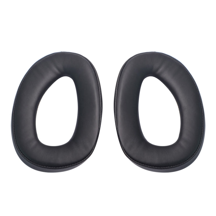 2 PCS For Sennheiser GSP300 / GSP301 / GSP302 / GSP303 / GSP350 Earphone Cushion Cover Earmuffs Replacement Earpads without Mesh - Earmuff & Pad by buy2fix | Online Shopping UK | buy2fix