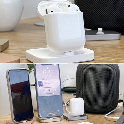 8 Pin Stouch Aluminum Desktop Station Dock Charger for iPhone(Gold) - USB Charger by buy2fix | Online Shopping UK | buy2fix