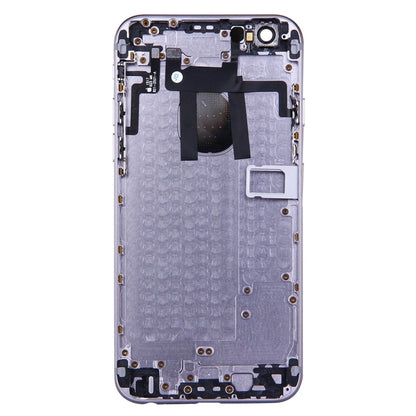 Full Housing Back Cover with Power Button & Volume Button Flex Cable for iPhone 6(Grey) - iPhone 6/6 Plus Parts by buy2fix | Online Shopping UK | buy2fix