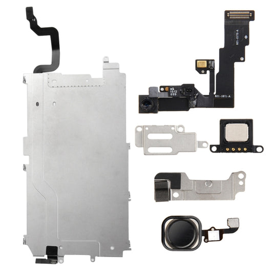 6 in 1 for iPhone 6 LCD Repair Accessories Part Set(Black) - iPhone 6/6 Plus Parts by buy2fix | Online Shopping UK | buy2fix
