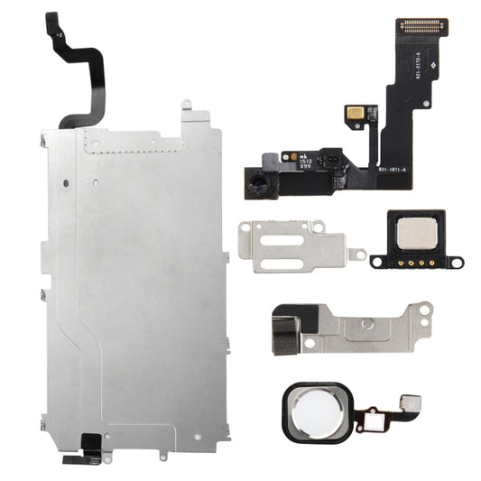 6 in 1 for iPhone 6 LCD Repair Accessories Part Set(White) - iPhone 6/6 Plus Parts by buy2fix | Online Shopping UK | buy2fix