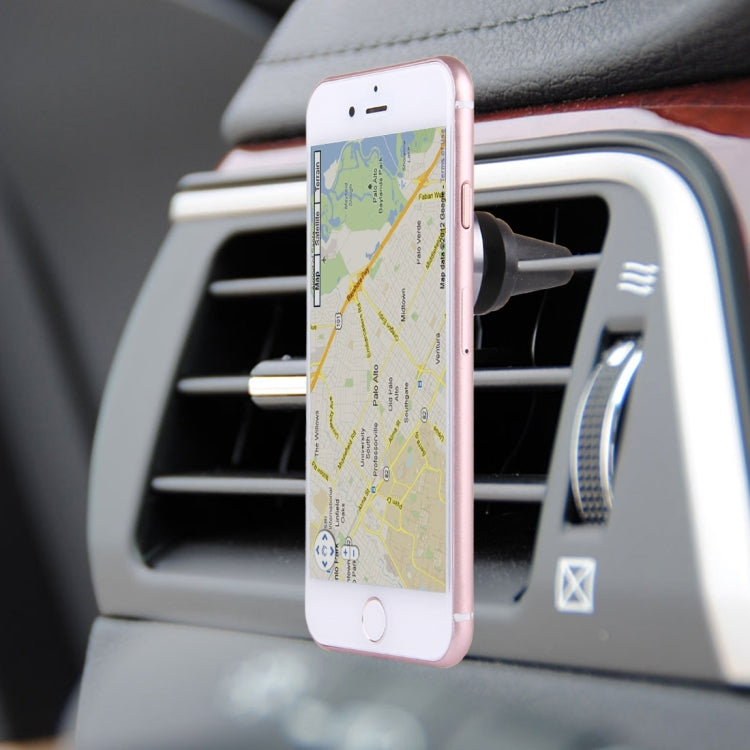 Car Magnetic Air Vent Mount Dock Holder with Quick-snap , For iPhone, Galaxy, Huawei, Xiaomi, LG, HTC and other Smartphones(Grey) by buy2fix