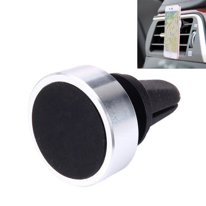 Car Magnetic Air Vent Mount Dock Holder with Quick-snap, For iPhone, Galaxy, Huawei, Xiaomi, LG, HTC and other Smartphones(Silver) by buy2fix