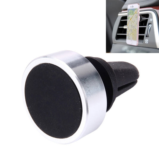 Car Magnetic Air Vent Mount Dock Holder with Quick-snap, For iPhone, Galaxy, Huawei, Xiaomi, LG, HTC and other Smartphones(Silver) by buy2fix