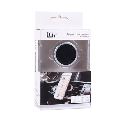 Car Magnetic Air Vent Mount Dock Holder with Quick-snap, For iPhone, Galaxy, Huawei, Xiaomi, LG, HTC and other Smartphones(Silver) by buy2fix