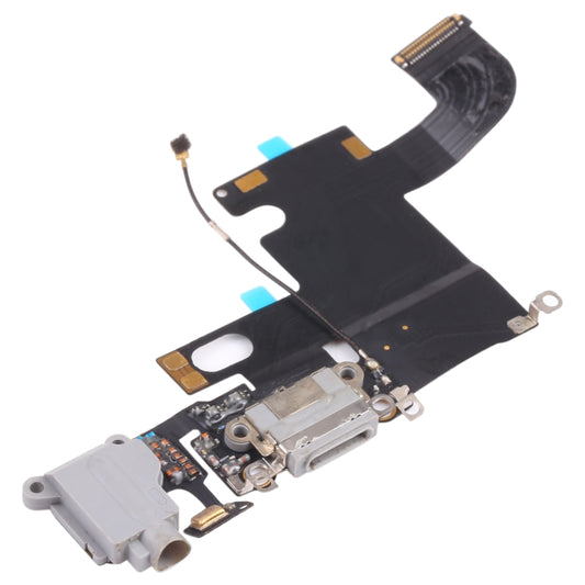 Original Charging Port Flex Cable for iPhone 6 (Dark Gray) - iPhone 6/6 Plus Parts by buy2fix | Online Shopping UK | buy2fix