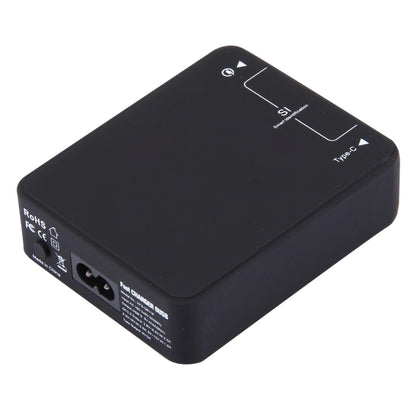 Q8118 1 Quick Charge 3.0 + 4 Smart Identification USB + 1 USB-C / Type-C 3.1 Desktop USB Charger - USB Charger by buy2fix | Online Shopping UK | buy2fix