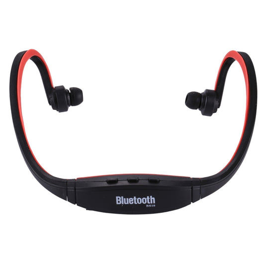 BS19 Life Sweatproof Stereo Wireless Sports Bluetooth Earbud Earphone In-ear Headphone Headset with Hands Free Call, For Smart Phones & iPad & Laptop & Notebook & MP3 or Other Bluetooth Audio Devices(Red) - Sport Earphone by buy2fix | Online Shopping UK | buy2fix