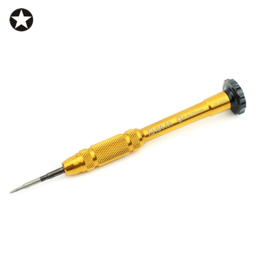 JIAFA JF-609-0.8 Pentalobe 0.8 Screwdriver for iPhone Charging Port Screws(Gold) - Screwdriver by JIAFA | Online Shopping UK | buy2fix