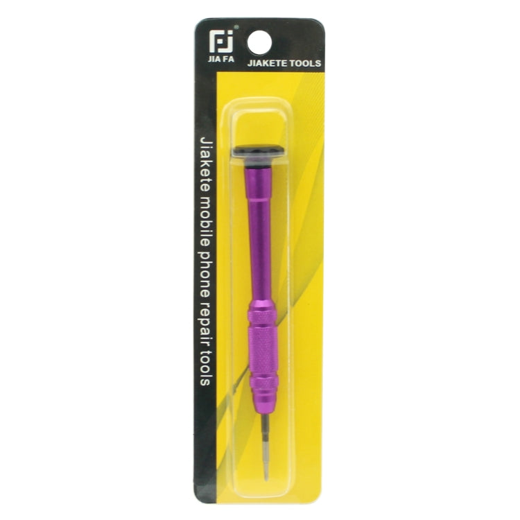 JIAFA JF-609-0.8 Pentalobe 0.8 Screwdriver for iPhone Charging Port Screws (Magenta) - Screwdriver by JIAFA | Online Shopping UK | buy2fix
