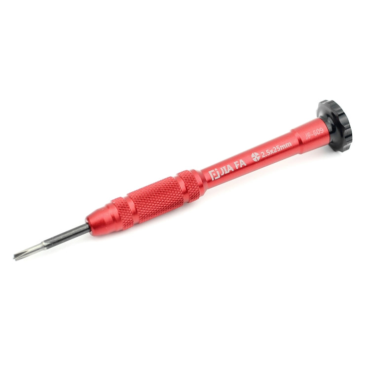 JIAFA JF-609-2.5 Hollow Cross Tip 2.5 Middle Bezel Repair Screwdriver(Red) - Screwdriver by JIAFA | Online Shopping UK | buy2fix