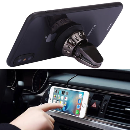 Silicone Sucker Universal Car Air Vent Phone Holder Stand Mount, For iPhone, Samsung, Sony, Lenovo, HTC, Huawei, and other Smartphones(Bronze) by buy2fix