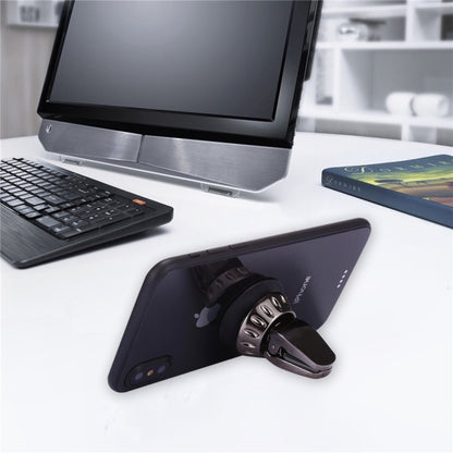 Silicone Sucker Universal Car Air Vent Phone Holder Stand Mount, For iPhone, Samsung, Sony, Lenovo, HTC, Huawei, and other Smartphones(Bronze) by buy2fix