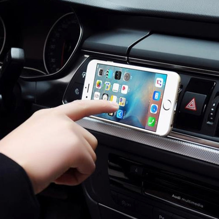 Silicone Sucker Universal Car Air Vent Phone Holder Stand Mount, For iPhone, Samsung, Sony, Lenovo, HTC, Huawei, and other Smartphones(Bronze) by buy2fix