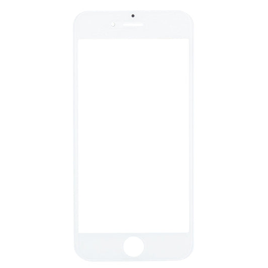 Front Screen Outer Glass Lens with Front LCD Screen Bezel Frame & OCA Optically Clear Adhesive for iPhone 6(White) - iPhone 6/6 Plus Parts by buy2fix | Online Shopping UK | buy2fix