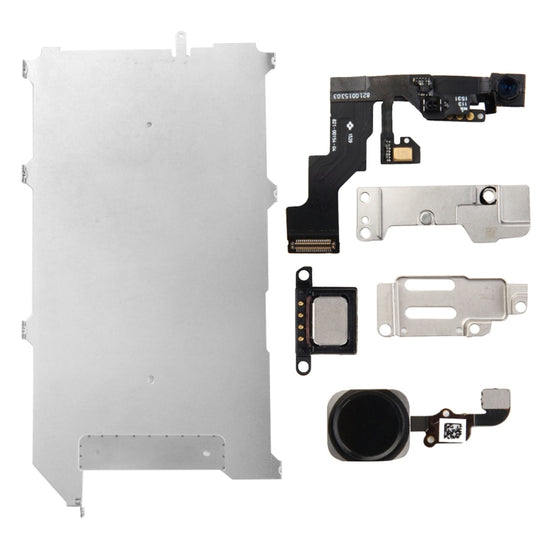 6 in 1 für iPhone 6s Plus LCD-Reparaturzubehör-Teileset (Schwarz)