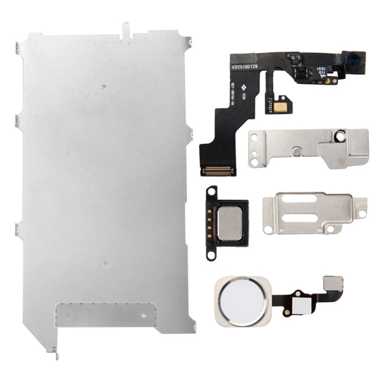 6 in 1 for iPhone 6s Plus LCD Repair Accessories Part Set(White) - iPhone 6S/6S Plus Parts by buy2fix | Online Shopping UK | buy2fix