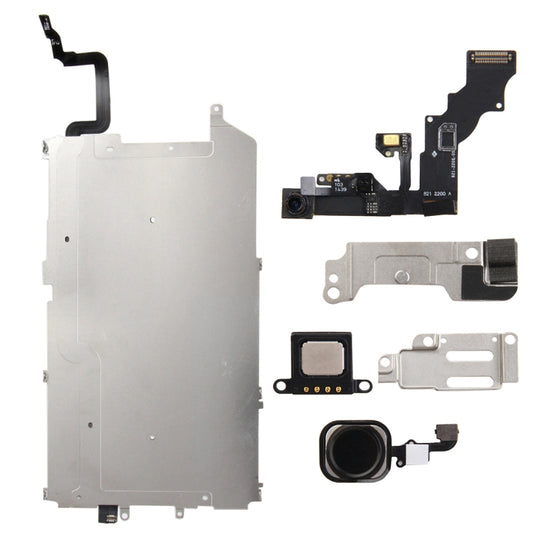 6 in 1 für iPhone 6 Plus LCD-Reparaturzubehör-Teileset (Schwarz)